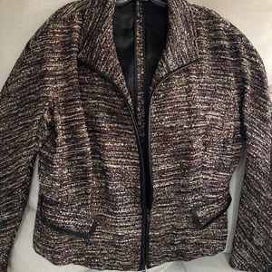 LAFAYETTE 148 New York Blazer size 14 jacket zippered